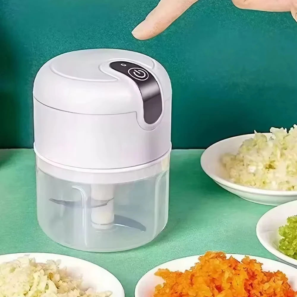 Cortadora de alimentos electrica portatil