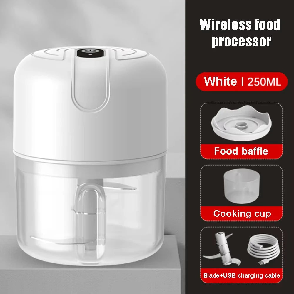 Cortadora de alimentos electrica portatil
