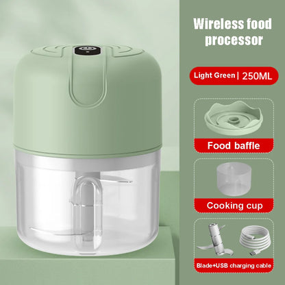 Cortadora de alimentos electrica portatil