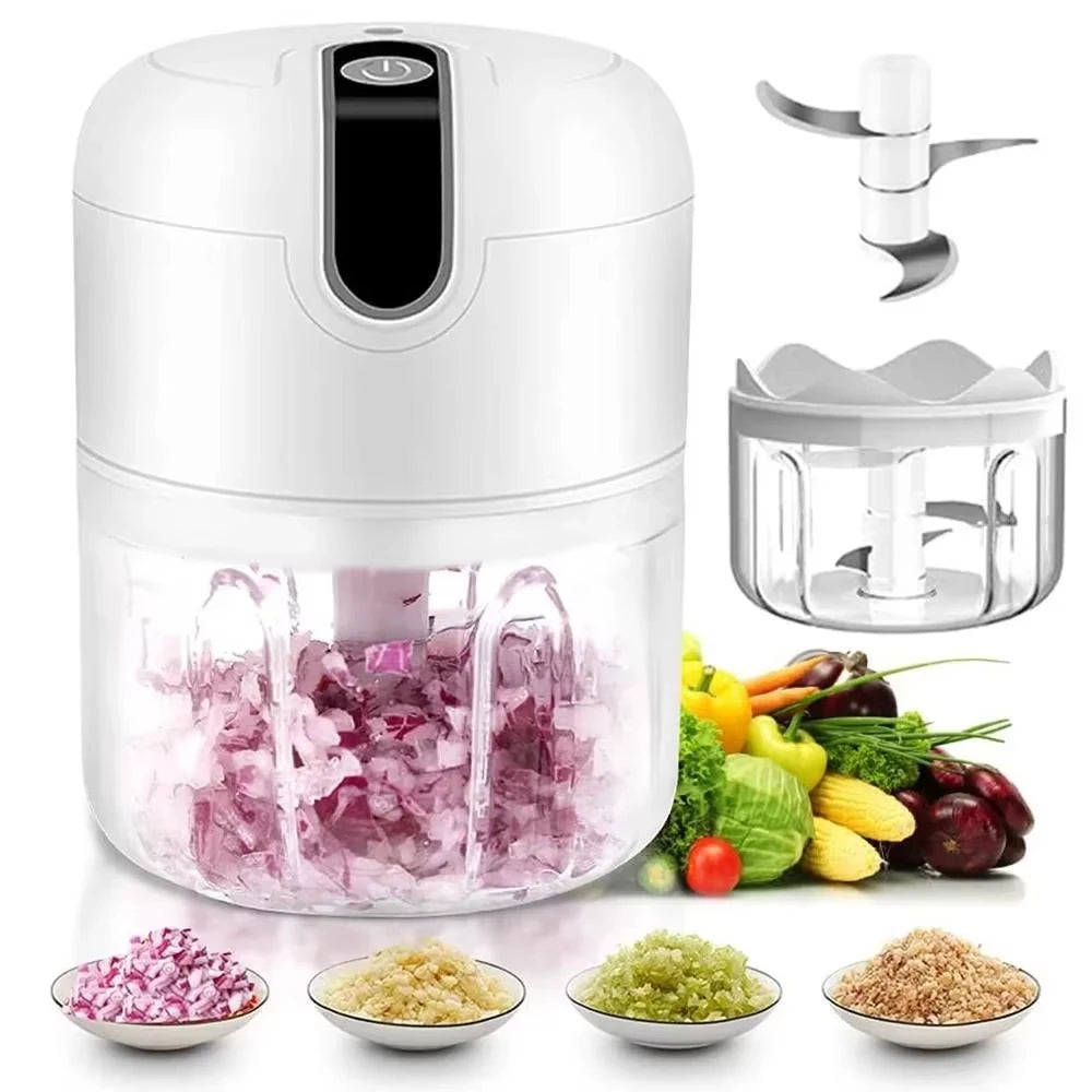 Cortadora de alimentos electrica portatil